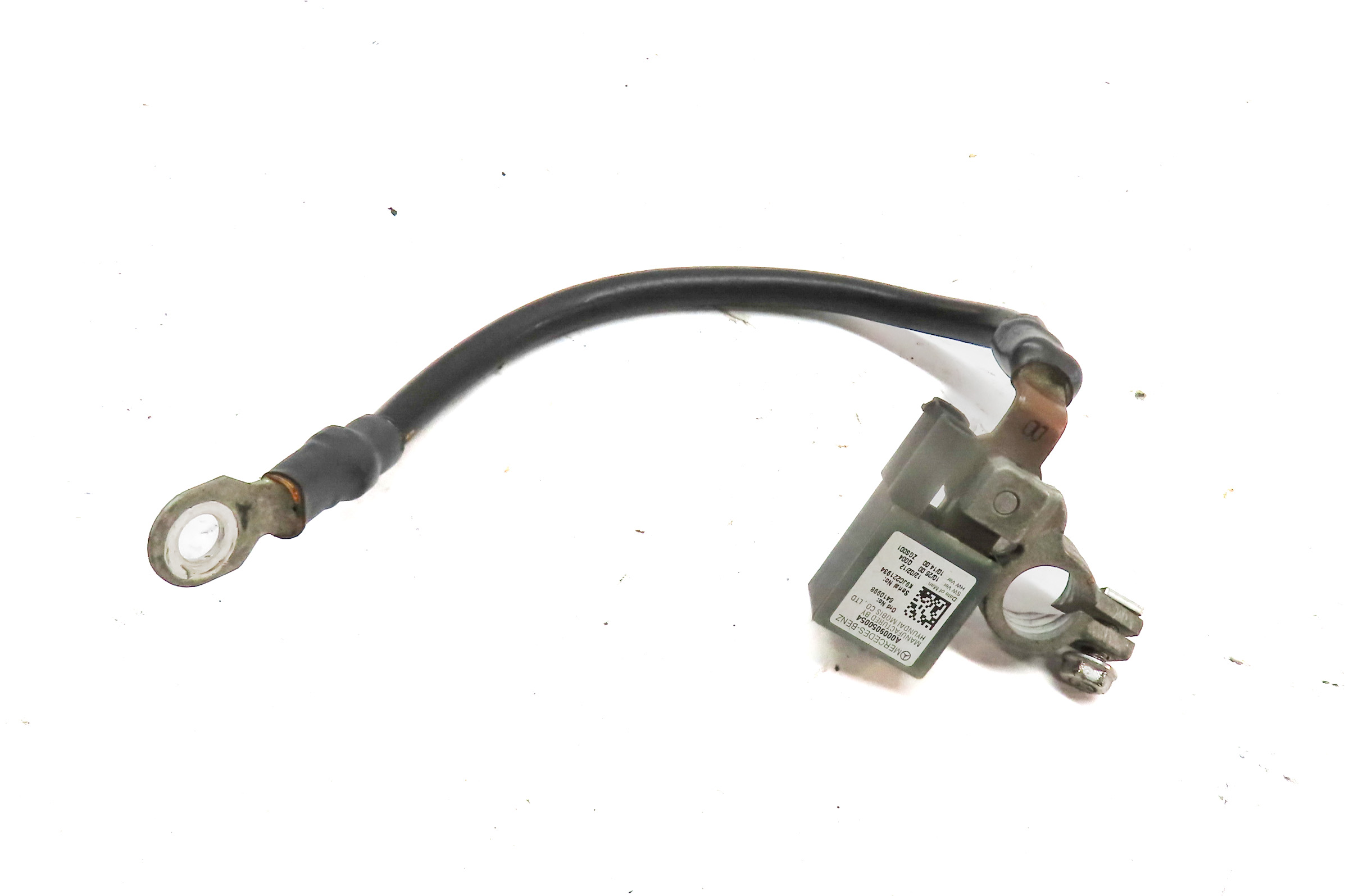 12 MERCEDES E350 W212 3.0L DIESEL (OM642) ENGINE NEGATIVE BATTERY TERMINAL CABLE — exact item pictured